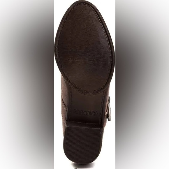 Minnetonka Billie Mule, Marbled Brown, Size 6.5, New in Box - Picture 4 of 6